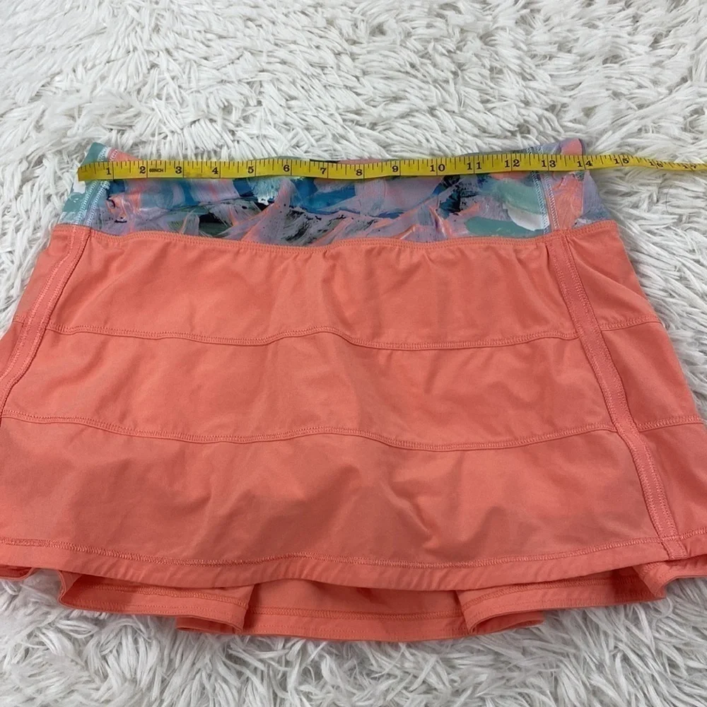 Lululemon Pace Rival Skirt II *4-way Stretch (Regular) Plum Peach / Blushed Illu